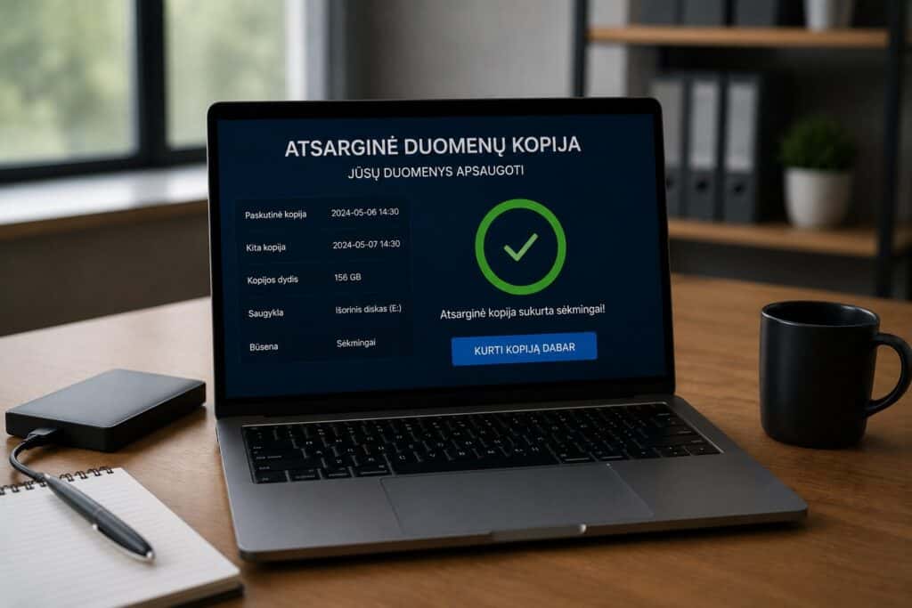 Atsarginės duomenų kopijos