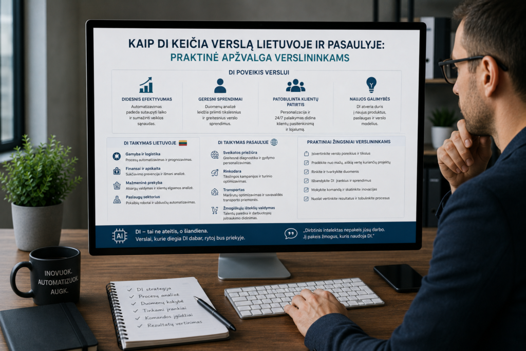 Darbo su DI strategija kambarys