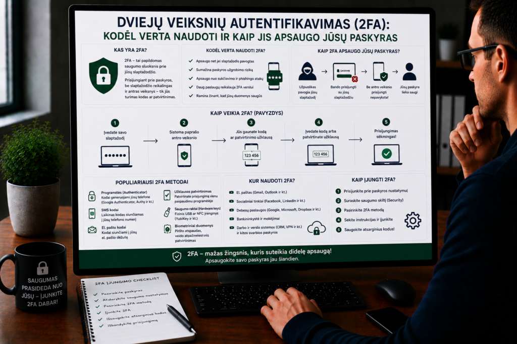 Dviejų veiksnių autentifikavimas