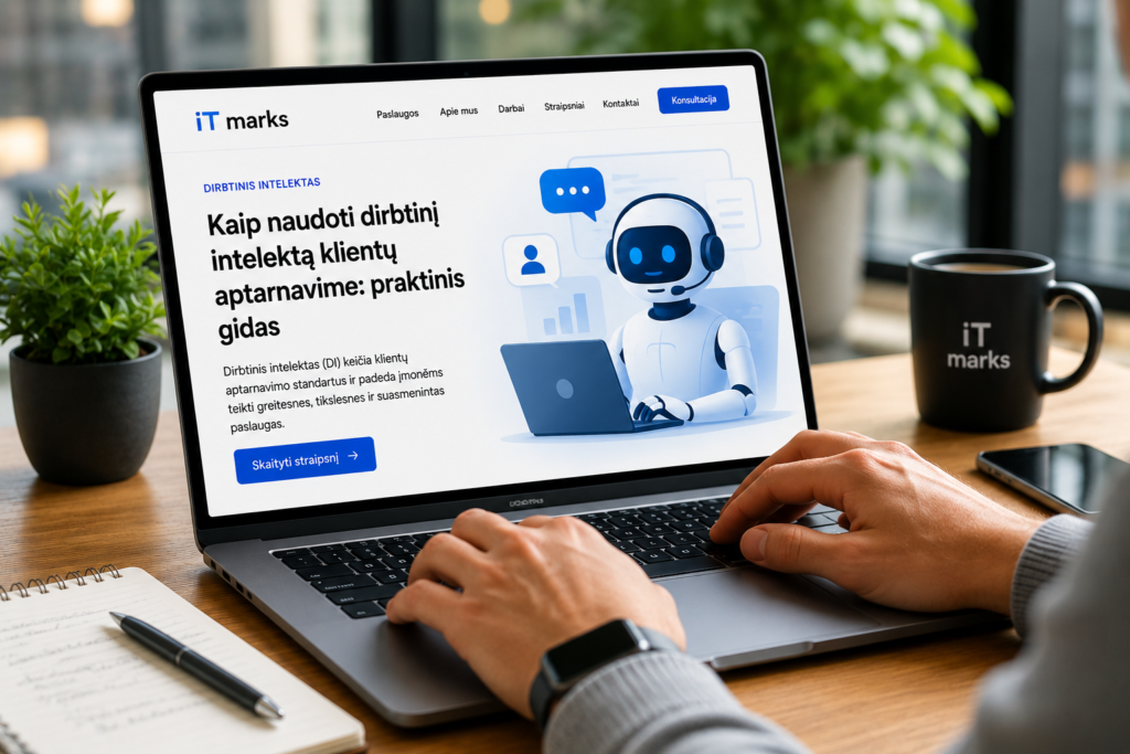 Kaip naudoti dirbtinį intelektą klientų aptarnavime