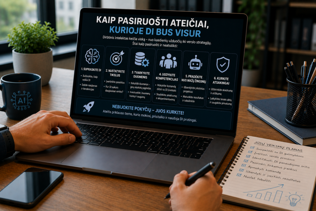 Kaip pasiruošti dirbtiniam intelektui