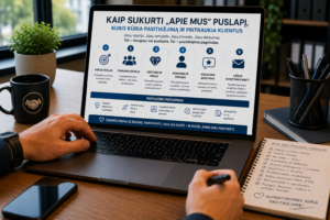 Kaip sukurti „Apie mus puslapį