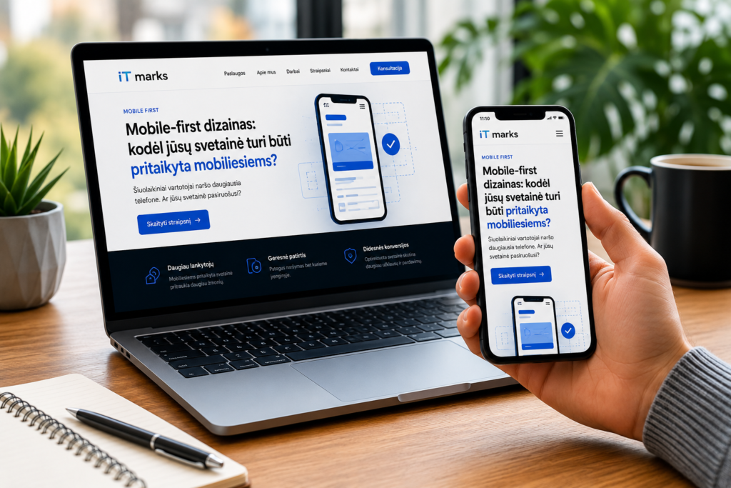 Mobile-First Dizainas