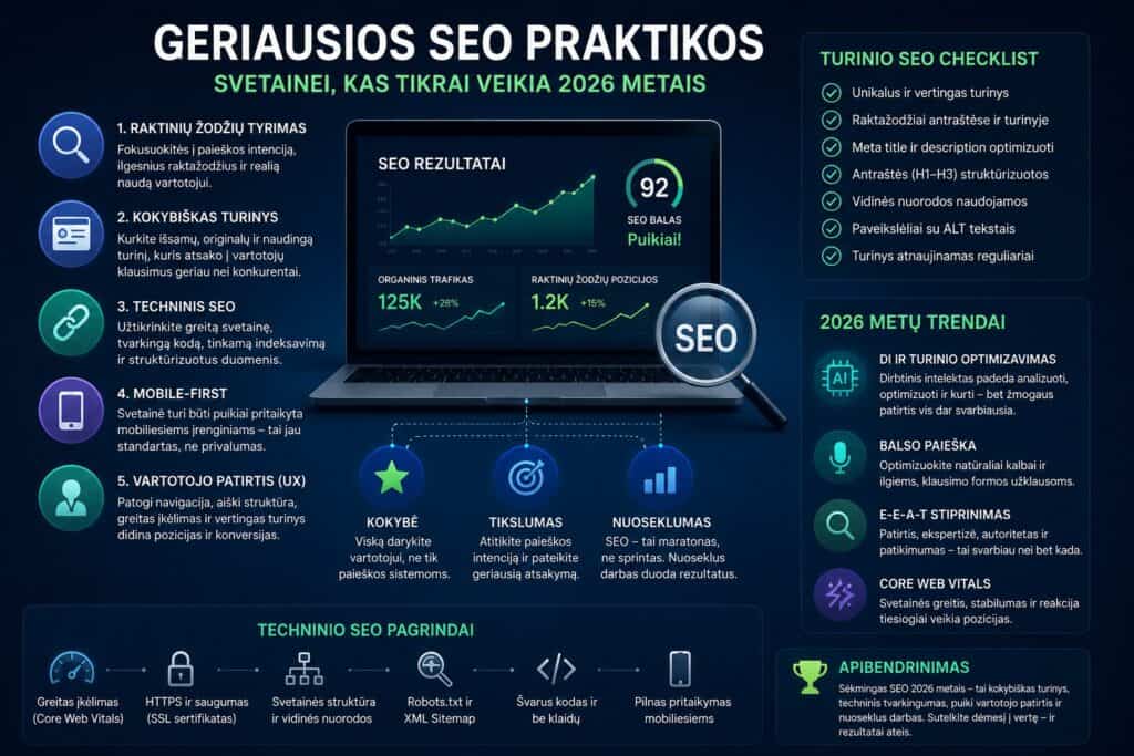 SEO gaires 2026 metams