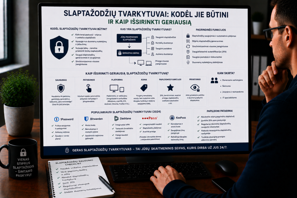 Slaptažodžių tvarkytuvai